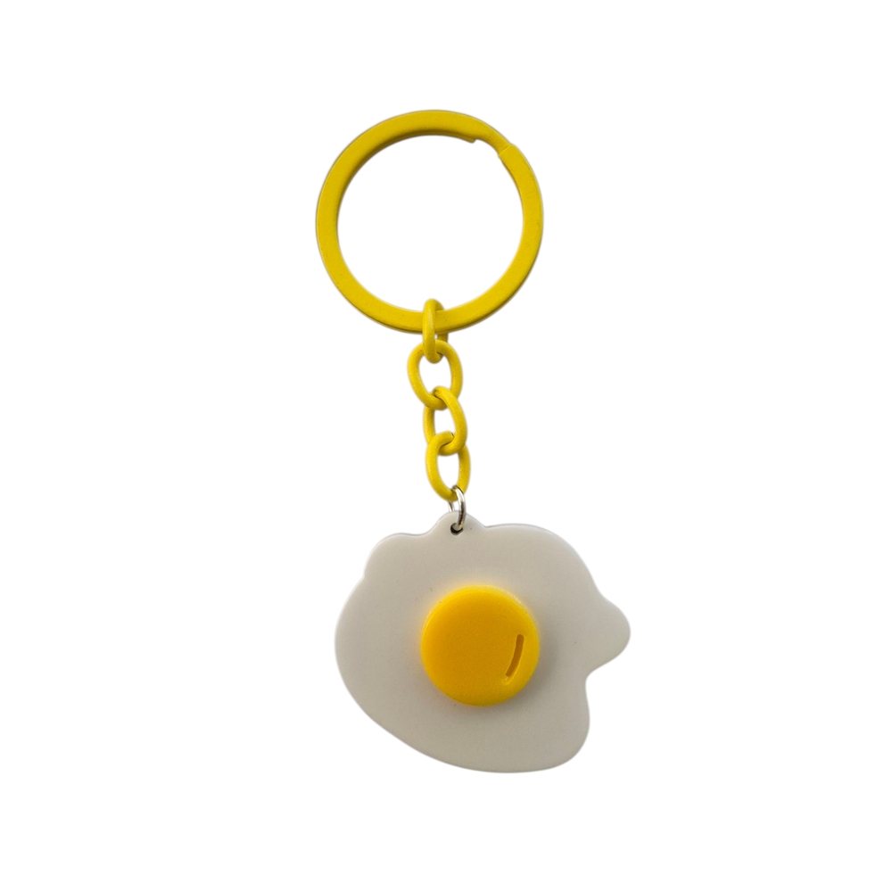Yellow and White Key Holder